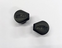 KTM Koncovky do silikonových gripů, černé