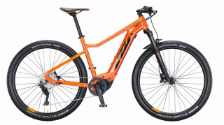Elektrické kolo KTM Macina Race 291, oranžovo-červené