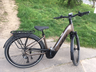 Elektrokolo KTM Macina Tour P510, olivové