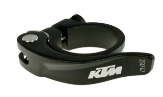 Sedlová objímka KTM Line QR, černá
