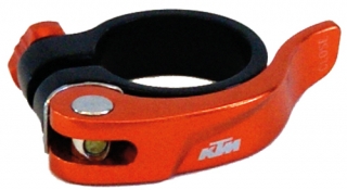 Sedlová objímka KTM Line QR, oranžová